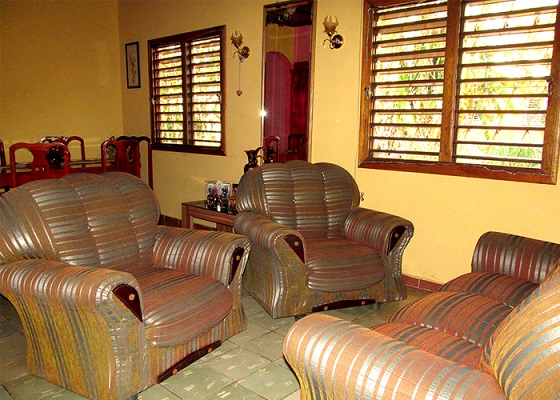 'Inside the house' Casas particulares are an alternative to hotels in Cuba.
